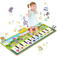 Kids Piano Mat, Piano Music Mat Dance Mats Touch Play Mats Floor Keyboard Musical Car Mat Gift Toys Boys Girls Toddlers