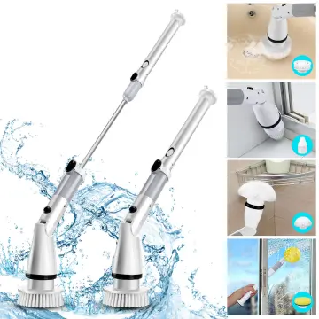 Electric Spin Scrubber, Power Scrubber Cordless High Rotation Handheld  Bathroom Scrubber Rechargeable with 3 Replaceable Cleaning Brush Heads for  Cleaning Tub, Tile, Floor, Sink, Wall, Window 