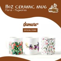 Da Mug Republic Mug Floral 11oz ชุดแก้วเซรามิค