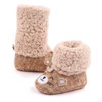 【hot】！ Baby Pattern Snow Boot Soft Sole Infant Toddler Prewalkers for Newborn 6-24M Zapatos De Bebe