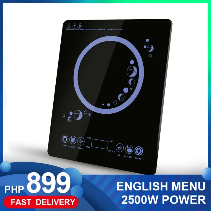 【New】 220V60Hz Induction Cooker Cooktop Electric Stove Touch Screen
