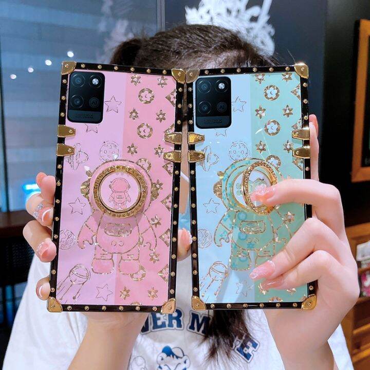 เคสโทรศัพท์-jiefie-oppo-a57-a54-a53-a52-a74-a76-a31-a77-a55-a77s-a57-2022เคสลายดอกไม้สีสร้างสรรค์โครเมี่ยมสุดหรูฝาครอบโทรศัพท์-tpu-นิ่มเงางาม-ขาตั้งโทรศัพท์