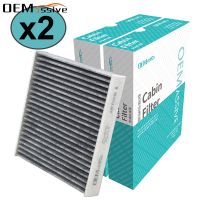 2x Car Accessories Pollen Cabin Air Conditioning Filter For Honda City Civic CR-Z Fit 3 4 HR-V Insight 2010 2011 2012 2013 2014