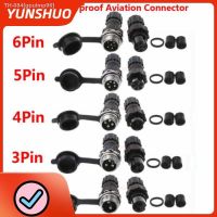 ♕✌☂ 2Pin/3/4/5/6/7/8/9/10Pin GX16 Waterproof Aviation Connector Plug Socket Sensor Encoder