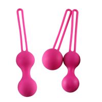 ♀☜ Giraffe96bnrfhthr 3 Pcs Bead Kits Duotone Balls Pelvic Floor Exercises Suite Kegel Training Cones Beads