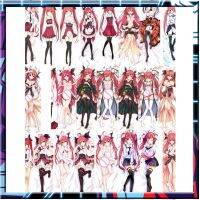 อะนิเมะเดทสดกอดร่างกายปลอกหมอน Itsuka Kotori Efret Elohim Gibor Dakimakura ปลอกหมอนพิมพ์สองด้าน