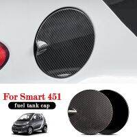 Car Modification Fuel Tank Cover Sticker Decorative Shell Carbon 3D Patch For Mercedes Smart 451 Fortwo Car Exterior Accessories