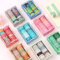 12 Roll/set  Washi Tapes Painting Paper Masking Tape DIY Decorative Adhesive Tapes Scrapbooking Stickers Pendants