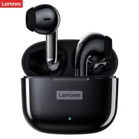 Lenovo LP40หูฟังไร้สาย BT5.1หูฟังกีฬากึ่งในหู,หูฟังเอียร์บัดเคลื่อนที่ได้13มม. ทนนาน