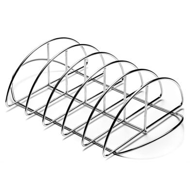 Barbecue Rib Rack for Smokers,for Green Eggs and Smoker or Larger Barbecue Rack,for Charcoal Barbecue