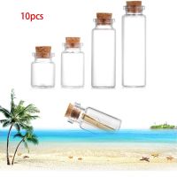 Vials Glass Bottle Empty Wishing Blank Tiny Small Glass Transparent Message Bottles With Cork Stopper Wishing Bottle