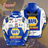 [เสื้อยืด Cloud Sense]    (in stock)! Chase Elliott Hendrick Motorsports Napa Autoparts Alpinest (free nick name and logo)