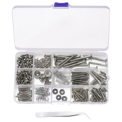 Guitar Kit for Back Plate Mount Assortment with Storage Box for Electric Guitar DIY Luthier Tools