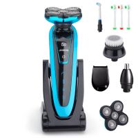 Original 5 Blade Shaver Rechargeable Electric Shaver Waterproof Electric Razor For Men 5D Beard Shaving Machine Grooming Kit 45D