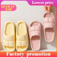 (ETX)ETXWomen Soft Sole Cloud Slippers Summer Beach Thick Platform Slipper Sandals Women Korean Eva Slippers for Home Flip Flops Woman