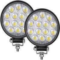 แท่ง Led 14000lm 2ชิ้น4.5 140W ทางวิบากกันการเกิดฝ้าสำหรับนักล่ารถบรรทุก Jeep Suv