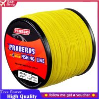 4 Strands สายถัก Braided Multifilament 300M 500M 1000M ปลาคาร์พตกปลาญี่ปุ่นถักลวดอุปกรณ์ตกปลา Pe Line