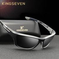 KINGSEVEN Ultralight Frame Polarized Sunglasses Men Fashion New Sports Style Square Sun Glasses Male Outdoor Travel UV Goggles Cycling Sunglasses