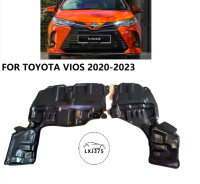 สำหรับโตโยต้า Vios 2020 2021 2022 2023เครื่องยนต์ป้องกันการสาด/เครื่องยนต์ภายใต้ฝาครอบ