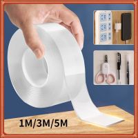 Reusable Tape Super Strong Double Sided Adhesive Waterproof Wall Sticker Heat Resistant Bathroom Home Decor Tape Adhesives  Tape