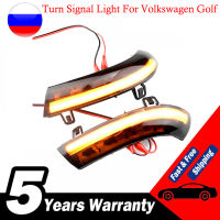 แบบไดนามิก Blinker ไฟเลี้ยว LED Arrow Light สำหรับ Volkswagen GOLF 5 GTI Plus MK5 Jetta Passat B6 B5.5 Variant EOS Sharan สำหรับ VW