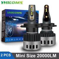 H4 Yhkoms H7แอลอีดีไฟหน้ารถ H8 H9 H11 9005 HB3 9006 HB4ไฟ Led รถยนต์20000LM Csp Led ไฟตัดหมอกหรี่แสงได้สูง6000K