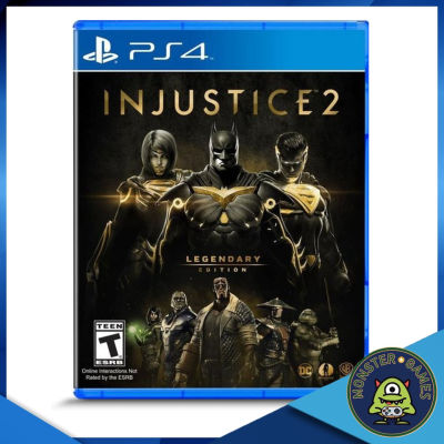 Injustice 2 Legendary Edition Ps4 แผ่นแท้มือ1!!!!! (Ps4 games)(Ps4 game)(เกมส์ Ps.4)(แผ่นเกมส์Ps4)(Injustic 2 Ps4)
