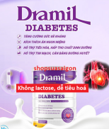 Sữa Dramil Diabetes Sữa chuyên biệt dành cho người bị tiểu đường