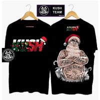 baju christmas shirt tee KUSH Christmas Apparel For-Zombie Kush Print Tshirt Premium Quality Fashion Casual Unisex top tee