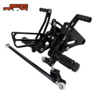 Motorcycle Aluminum CNC Adjustable Footpegs Foot Pegs Pedals Rest Rearset For HONDA CB400SF CB400 VTEC SPEC 1 2 3 1990-1997 Pedals