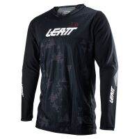 Leat Moto เสื้อเจอร์ซีย์นักปั่นสำหรับผู้ชาย,เสื้อยืดลายจักรยานยนต์แขนยาวจักรยานดาวน์ฮิลล์เสือภูเขาระบายอากาศได้จาก