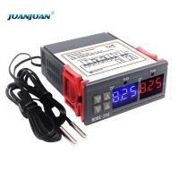 STC-3008 Dual Digital Temperature Controller Two Relay Output AC 110V-240V Thermoregulator Thermostat With Heater Cooler