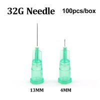 Painless Small Needle Irrigator For Teeth 32G Disposable Syringes Needles Superfine 4mm 13mm Beauty Needle Eyelid Tool Tool