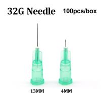 【CC】 Painless Small Needle Irrigator Teeth 32G Disposable Syringes Needles 4mm 13mm Eyelid