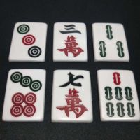 [COD] new mahjong film self-adhesive soft handmade body stickers