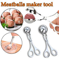 Kitchen Newbie Meatball Maker Tool For Stainless Steel Stuffed Meatball Clip DIY Fish Meat Rice Ball Maker Non-Stick Meatball Mold