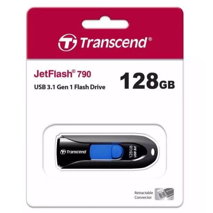 Transcend Original USB 128GB 128G JetFlash 790 JF790 USB3.0 Flash Pen ...