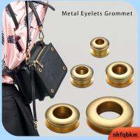 NHFQBKM โบราณ อุปกรณ์เครื่องหนัง สำหรับเสื้อผ้า Grommets ตาไก่ เครื่องซักผ้า ทองเหลือง