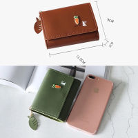 INS New Cute Wallet Women Small Wallet Korean Woman Purse Fold Over Purse for Women