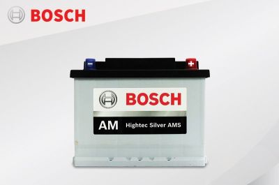 BOSCH LN2 / DIN55 Hightec Silver AMS# รับประกัน 15 เดือน#แบตเตอรี่แห้ง#55 แอมป์ #แบตเตอรี่รถยนต์#AMS ไดร์ชาร์ทอัจฉริยะ