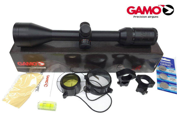 gamo-3-9-40-ir-มีไฟ-gamo-ir-มีไฟ-แดง-เขียวฟรีไฟฉายคาดหัว-ระดับน้ำ