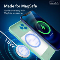 ESR MFI MagSafe Case สำหรับ 12 HolaLock Magnetic Case เลนส์กล้องป้องกันซิลิโคนฝาหลังสำหรับ 12 Pro Max ของขวัญ