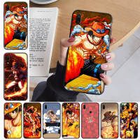 B-140 Luffy Ace อ่อนนุ่ม ซิลิโคน เคสโทรศัพท์ หรับ Xiaomi Redmi Note 11T 10S 11 10 10C 11I 9T 12 Max Pro