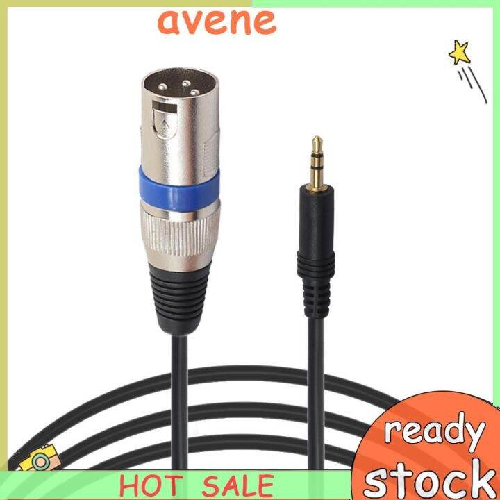 3m 3.5mm Jake Stereo Male Plug Connector Cable to Microphone XLR Audio