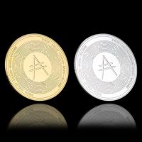 REPLICA 1PC Ada Cardano ของที่ระลึกเหรียญ Cryptocurrency ทางกายภาพของขวัญเหรียญโลหะเหรียญที่ระลึกเหรียญ-TIOH MALL