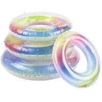 ป่าร้อน LIN431 - ◈☌☽ Kids Adults Inflatable Donut Pool Float Beach Sea