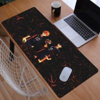 Mousepad Game Cabinet Haikyuu Game Keyboard Pad แผ่นรองลื่น แผ่นรองเมาส์ Mausepad แผ่นรองคอมพิวเตอร์เดสก์ท็อป อุปกรณ์เสริม Mats Mausepad Laptop