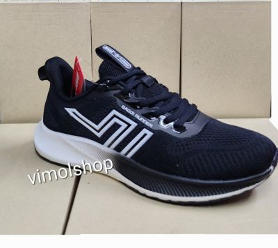 Baoji running shoe รองเท้าผ้าใบบาโอจิ รองเท้าผ้าใบสีดำ รองเท้าbaoji รองเท้ากีฬา