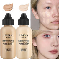 50ML Lameila Liquid Foundation BB คอนซีลเลอร์ครีม Matte Poreless Waterproof Face Makeup