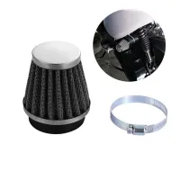 รถจักรยานยนต์กรอง Intake Air Filter 35/39/42/44/48/50/52/54/60มม. สำหรับ Honda Yamaha Suzuki Kawasaki Street Bike Taotao Kazuma